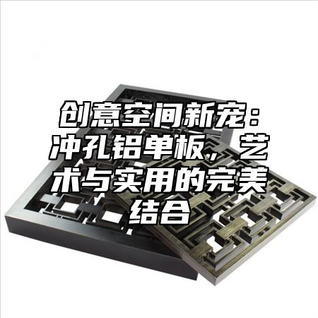 创意空间新宠：冲孔铝单板，艺术与实用的完美结合
