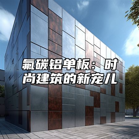 氟碳铝单板：时尚建筑的新宠儿