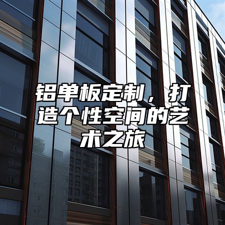 铝单板定制，打造个性空间的艺术之旅
