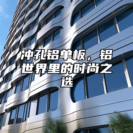 冲孔铝单板，铝世界里的时尚之选