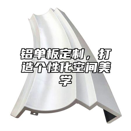 铝单板定制，打造个性化空间美学