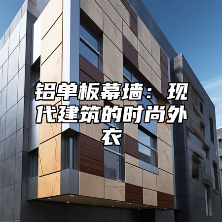 铝单板幕墙：现代建筑的时尚外衣