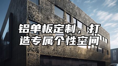 铝单板定制，打造专属个性空间