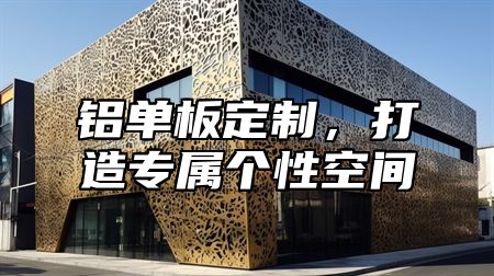 铝单板定制，打造专属个性空间