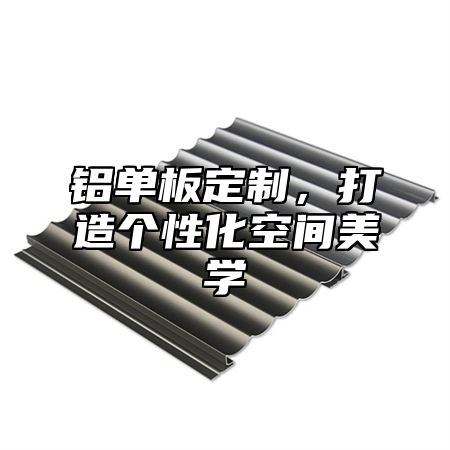 铝单板定制，打造个性化空间美学